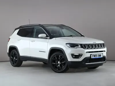 Used Jeep Compass Limited 140 HP (102 kW) 2019 White/black SUV