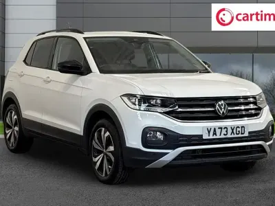 Used VW T-Cross Black Edition 115 HP (84 kW) 2024 White SUV