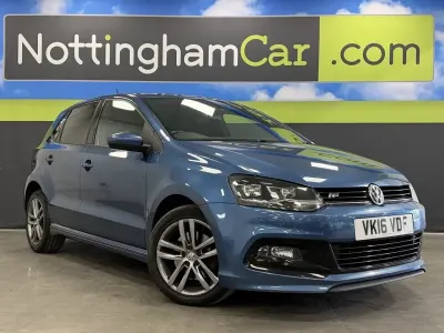Używany VW Polo R-line 2016 Niebieski Hatchback