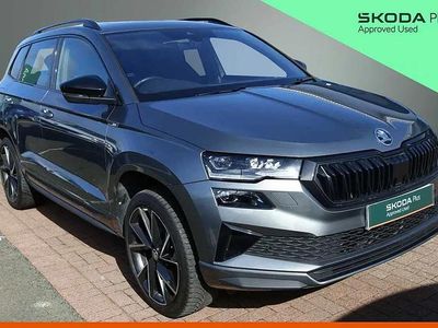 Used Skoda Karoq SportLine 147 HP (108 kW) 2023 Graphite grey metallic SUV