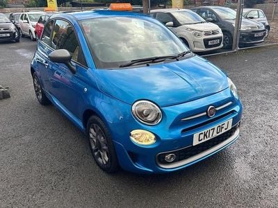 Blue Used 2017 Fiat 500 S Hatchback | £6,275 (Fair price)