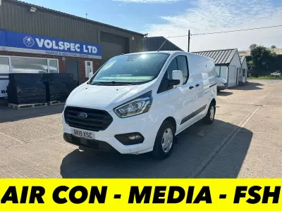 Used Ford Transit Custom Trend 105 HP (77 kW) 2019 White Van