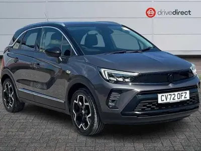 Used Vauxhall Crossland Ultimate 110 HP (80 kW) 2022 Grey SUV