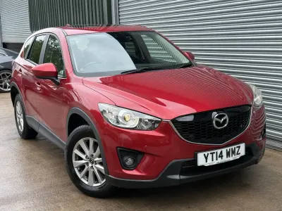 Usado Mazda CX-5 150 HP (110 kW) 2014 Vermelho SUV