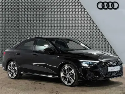 Used Audi A3 Comfort 150 HP (110 kW) 2023 Black Sedan