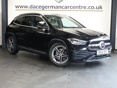 Begagnad Mercedes GLA220 AMG line 190 HK (139 kW) 2021 Svart SUV
