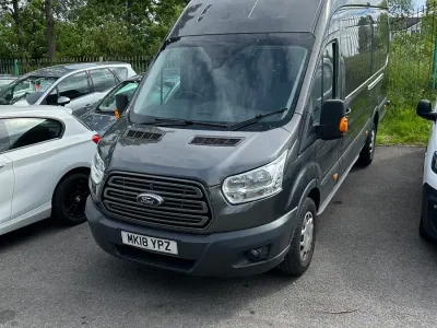 Used Ford Transit 130 HP (95 kW) 2018 Grey Van