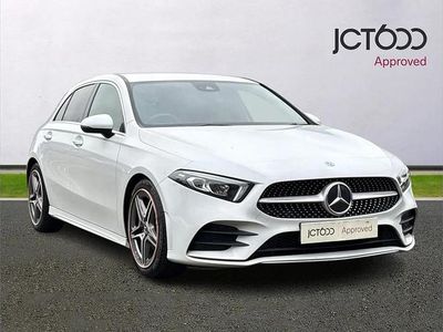 Used Mercedes A200 AMG line 161 HP (118 kW) 2020 White Hatchback