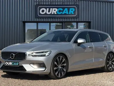 Used Volvo V60 Inscription 190 HP (139 kW) 2019 Silver Estate