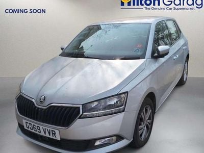 Used Skoda Fabia SE 95 HP (69 kW) 2020 Silver Hatchback