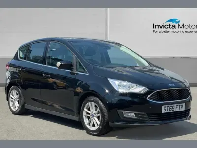 Used Ford C-MAX Zetec 125 HP (91 kW) 2019 Black MPV