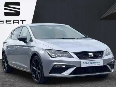 Used Seat Leon Black Edition 2019 Silver Hatchback