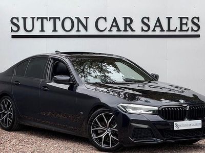 Black Used 2021 BMW 520 M Sport Sedan | £22,750 (A bit pricey)