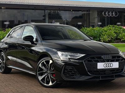 New Audi S3 Sportback Black Edition 2026 Black Hatchback