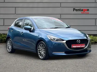 Used Mazda 2 Inclusive 90 HP (66 kW) 2022 Blue Hatchback
