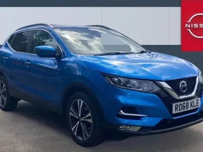 Used Nissan Qashqai N-Connecta 116 HP (85 kW) 2018 Blue SUV