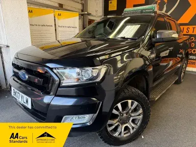 Begagnad Ford Ranger Wildtrack 200 HK (147 kW) 2017 Svart Pickup