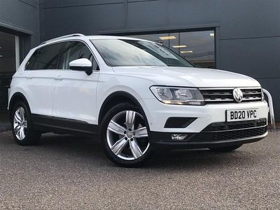 White Used 2020 VW Tiguan Match SUV | £17,750 (Good price)