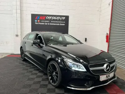 Used Mercedes CLS350 AMG line 2015 Black Estate