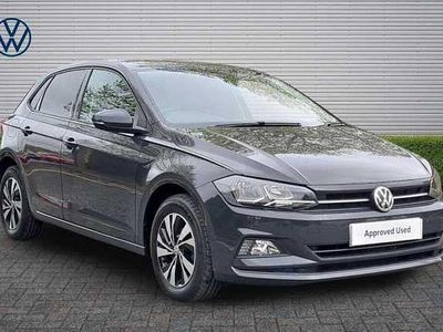 Begagnad VW Polo Match 95 HK (69 kW) 2020 Grå Halvkombi