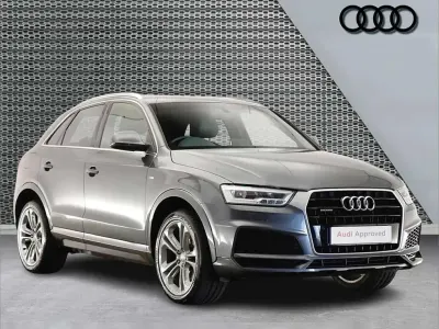 Used Audi Q3 S-line plus 180 HP (132 kW) 2017 Grey SUV