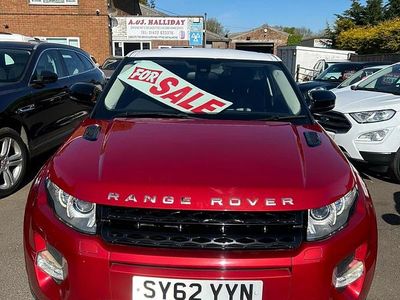 Begagnad Land Rover Range Rover evoque Dynamic 150 HK (110 kW) 2012 Röd SUV
