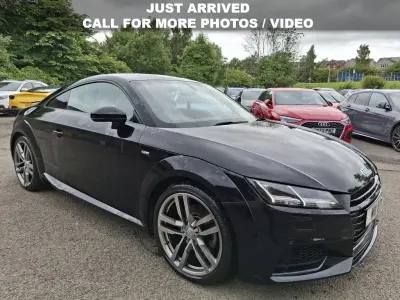 Used Audi TT S-Line 180 HP (132 kW) 2017 Black Coupe