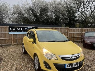 Used Vauxhall Corsa Excite 85 HP (62 kW) 2011 Yellow Hatchback