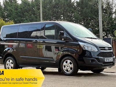 Black Used 2018 Ford Tourneo Custom Titanium Van | £14,990 (Good price)