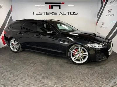 Used Jaguar XF Sportbrake S 300 HP (220 kW) 2018 Black Estate