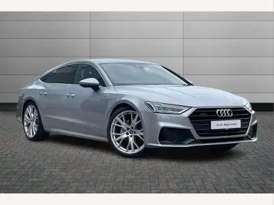 Used Audi A7 S-Line 204 HP (150 kW) 2023 Silver Sedan
