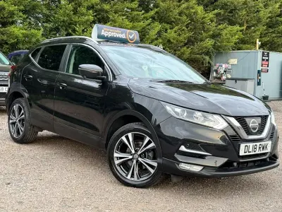 Used Nissan Qashqai N-Connecta 2018 Black SUV
