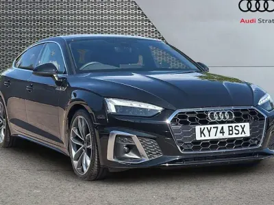 Used Audi A5 Sportback S-Line 150 HP (110 kW) 2024 Black Hatchback