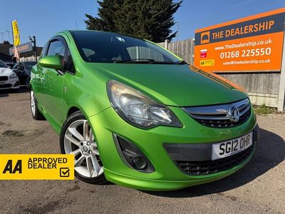 Used Vauxhall Corsa SRi 100 HP (73 kW) 2012 Green Hatchback