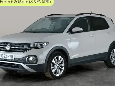 Used VW T-Cross Active 110 HP (80 kW) 2021 Grey SUV
