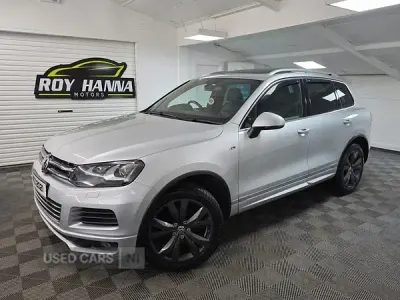 Used VW Touareg R-line 245 HP (180 kW) 2014 Silver SUV