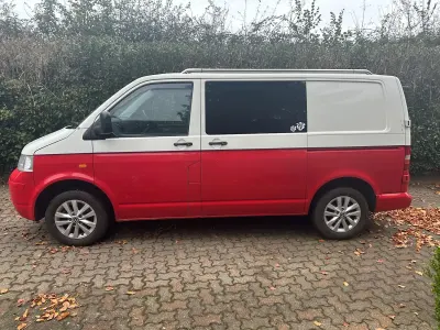 Used VW T5 84 HP (61 kW) 2007 White Van