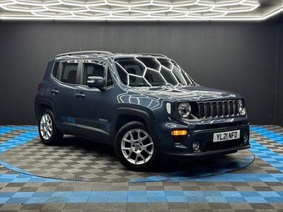 Blue Used 2021 Jeep Renegade Longitude SUV | £9,990 (Good price)