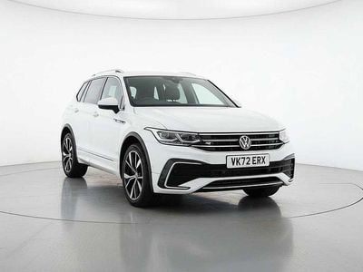 Used VW Tiguan Allspace R-line 150 HP (110 kW) 2022 White SUV