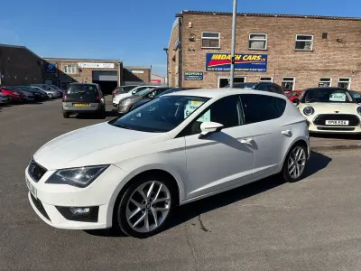 Usado Seat Leon FR 150 HP (110 kW) 2016 Branco Citadino