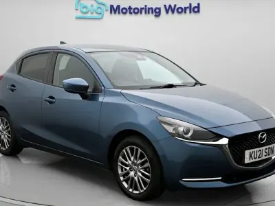 Used Mazda 2 Inclusive 90 HP (66 kW) 2021 Blue Hatchback