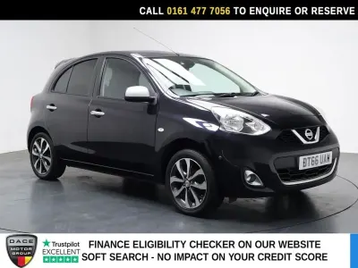 Used Nissan Micra N-TEC 80 HP (58 kW) 2017 Black Hatchback
