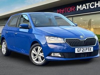 Used Skoda Fabia SE 2021 Blue Hatchback