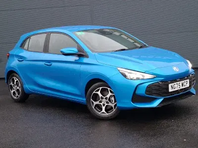Novo MG MG3 SE 115 HP (84 kW) 2025 Azul Citadino