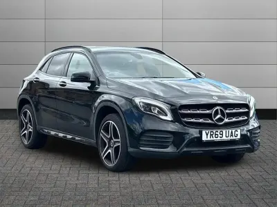 Used Mercedes GLA180 AMG line 120 HP (88 kW) 2019 Black SUV