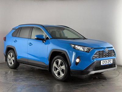 Used Toyota RAV4 Hybrid Design 2021 Blue SUV