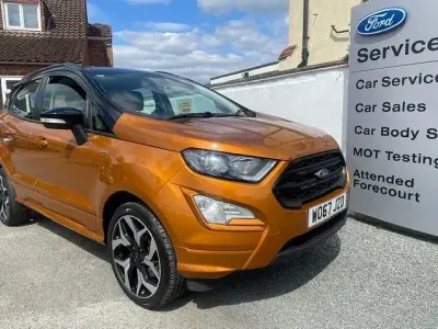 Käytetty Ford Ecosport ST-Line 125 HP (91 kW) 2018 Oranssi Katumaasturi