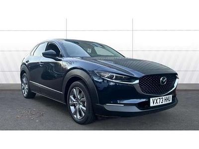Blue Used 2023 Mazda CX-30 Exclusive-Line SUV | £18,064 (Fair price)