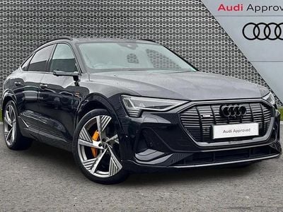 Used Audi e-tron Sportback Advanced 300 kW (408 HP) 2022 Black SUV