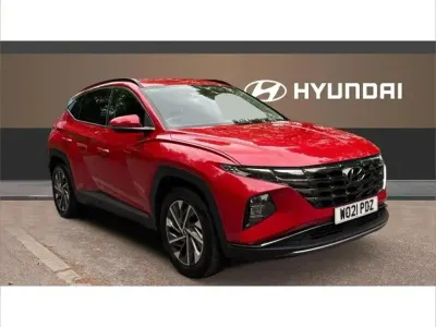 Usado Hyundai Tucson Premium 150 CV (110 kW) 2021 Rojo SUV